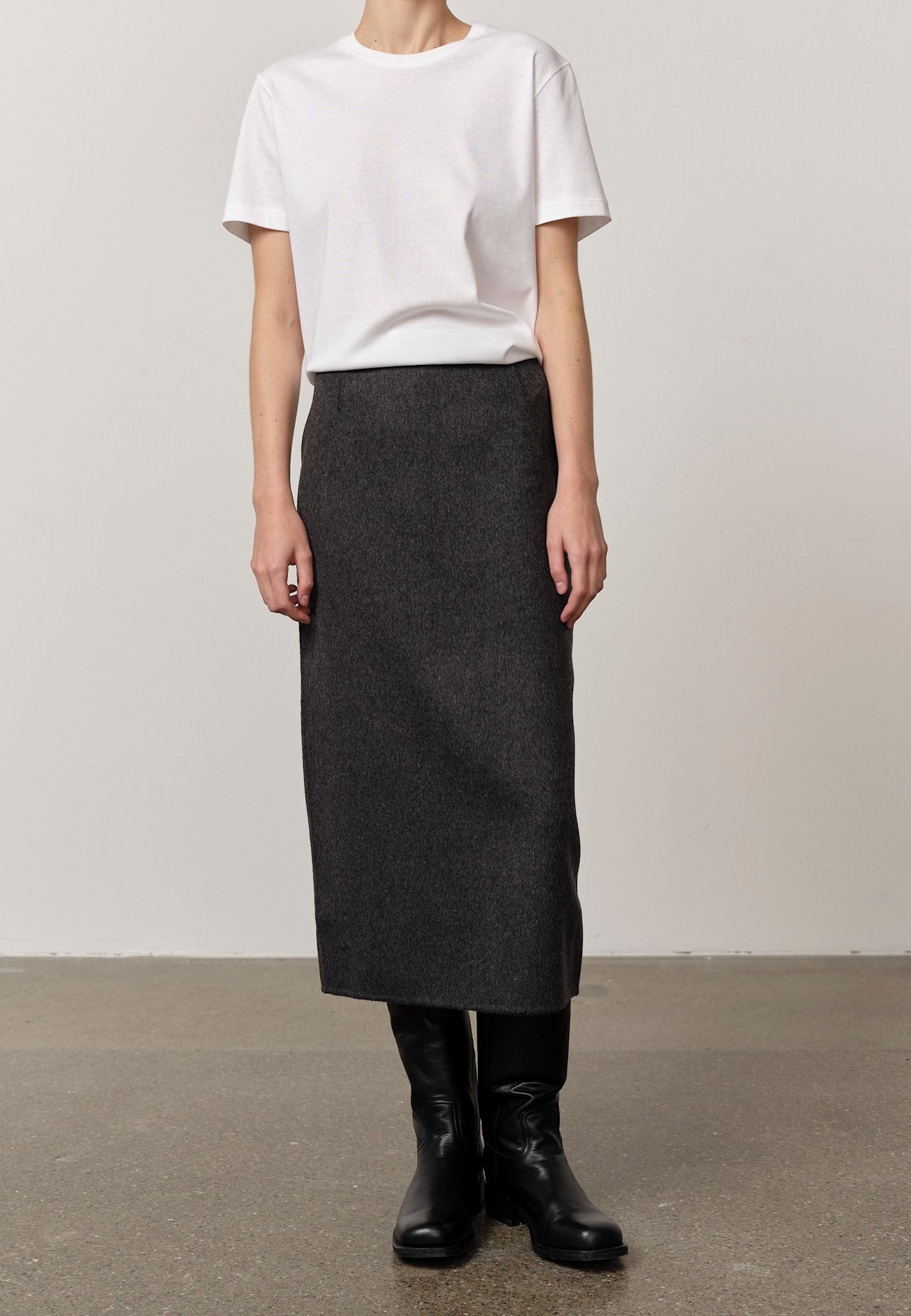 ニット/セーター SNIDEL - herlipto Textured Wool-blend Two Piece 5644966_Dark_Grey-3.jpg?crop=