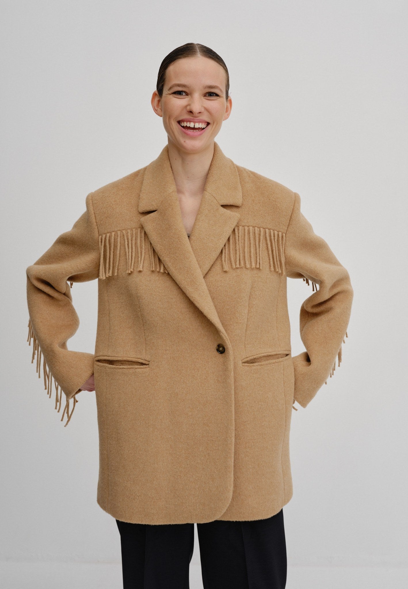 Alice Coat Camel